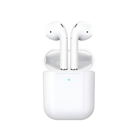 Hoco EW02 Plus TWS Bluetooth 5.1 Беспроводные наушники с кейсом и микрофоном, белые вкладыши
