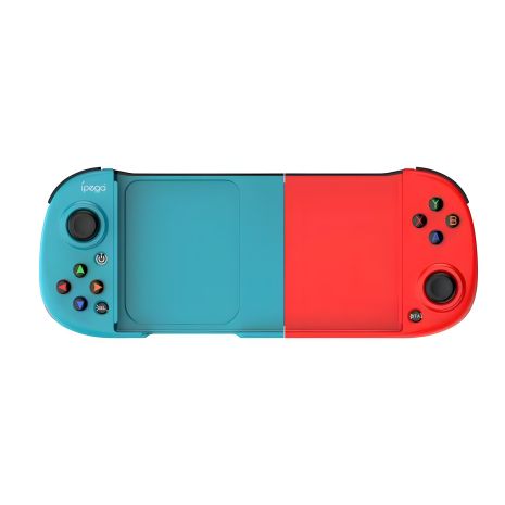 Ipega PG-9217B геймпад, Bluetooth, 10 годин, 500 mAh, червоно-синій