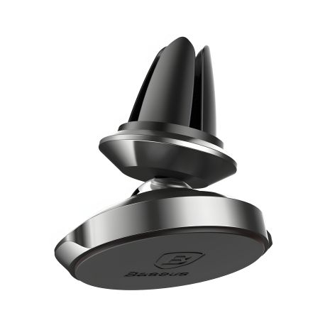 Чорний автоутримувач Baseus Magnetic Small Ears Air Vent SUER-A