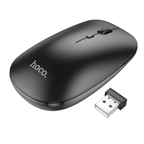 Чорна Миша Hoco GM15 Wireless