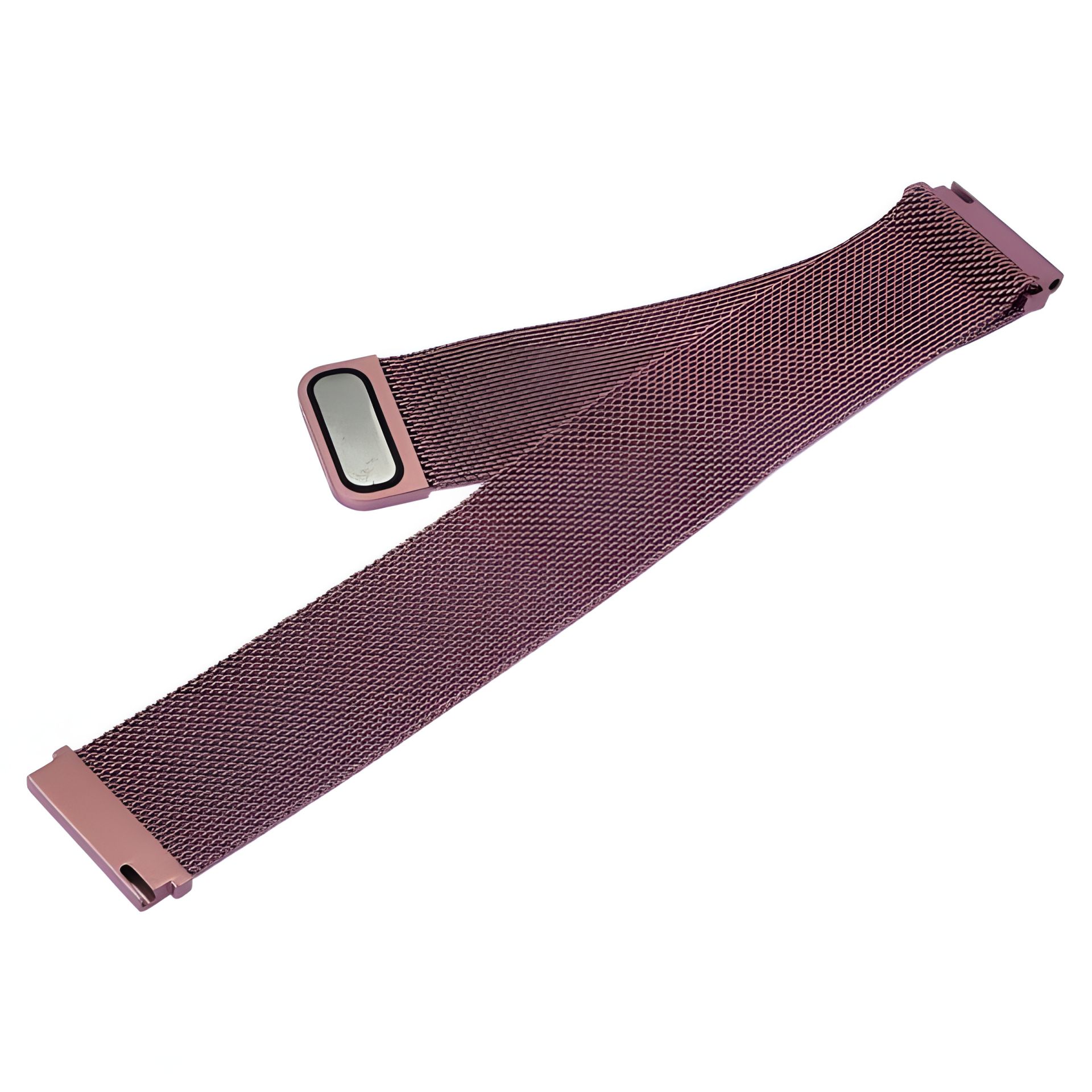 Красно-розовый ремешок "Миланская петля" для Xiaomi Amazfit 22mm Красно-розовый ремешок "Миланская петля" для Xiaomi Amazfit 22mm