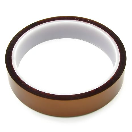 Каптоновий скотч термостійкий 20 мм Каптоновий скотч термостійкий 20 мм