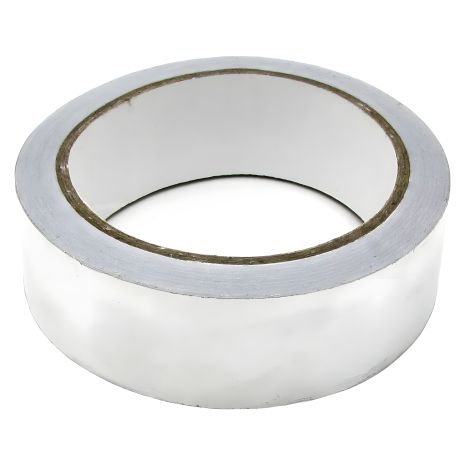 Скотч алюминиевый 30 мм термостойкий