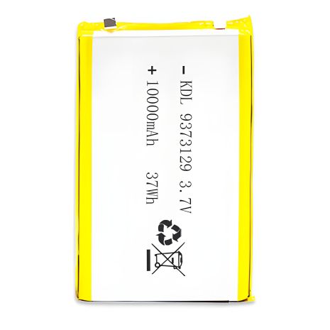 Литий-полимерный аккумулятор 10000 mAh 3.7V / 9373129 / 129x73x9.3 мм