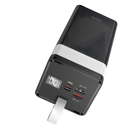 Повербанк Hoco J86A чёрный с быстрой зарядкой (LCD/Lamp, 50000mAh, QC22.5W/PD20W) Повербанк Hoco J86A чёрный с быстрой зарядкой (LCD/Lamp, 50000mAh, QC22.5W/PD20W)