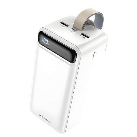 Повербанк Borofone BJ14D 22.5W+PD20W 50000mAh белый