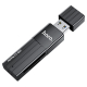 Кард рідер Hoco HB20 USB 3.0 to SD/TF чорний Кард рідер Hoco HB20 USB 3.0 to SD/TF чорний