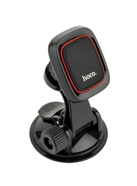 Чёрный магнитный автодержатель Hoco CA28