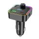 FM модулятор HOCO E81 USB/ Type-C PD QC 30W с дисплеем Черный