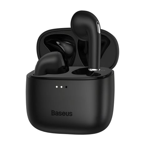 Навушники Baseus Bowie E8 True Wireless Earphones, IPX5, BT5.3, DCLL, 40mAh, 350mAh, 5h, Чорні NGE8-01 Навушники Baseus Bowie E8 True Wireless Earphones, IPX5, BT5.3, DCLL, 40mAh, 350mAh, 5h, Чорні NGE8-01