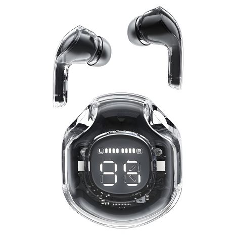 Чорні вакуумні бездротові навушники Acefast T8 Чорні вакуумні бездротові навушники Acefast T8
