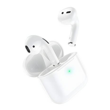 Беспроводные наушники BOROFONE BW02 Plus True TWS белые