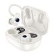 Навушники HOCO EQ8 Pure joy in-ear true wireless, BT5.3, 40mAh, 500mAh, 7 годин, Молочний білий