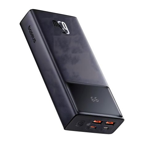 Power Bank Baseus Star-Lord Digital Display 65W, Fast Charging, 20000mAh, Cluster Black, P10022906113-00