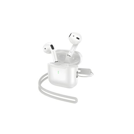 HOCO EW53 Lucky TWS Навушники | BT5.3, 30/250mAh, 4h, white HOCO EW53 Lucky TWS Навушники | BT5.3, 30/250mAh, 4h, white