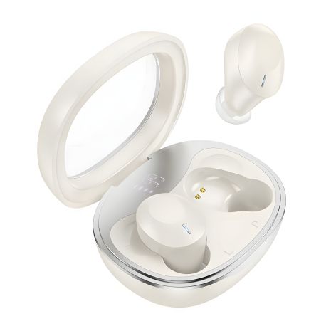 HOCO EQ3 Smart TWS Bluetooth-наушники |BT5.3, 300mAh, 7ч| молочно-белый