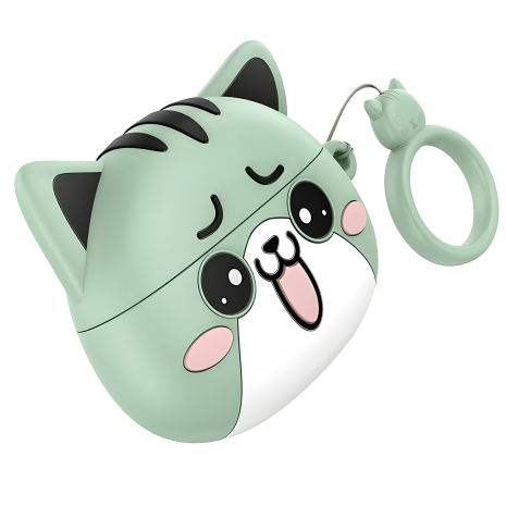 Наушники HOCO EW48 TWS |BT5.3, 30/300mAh, 4h| Mint Cat
