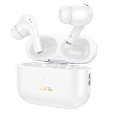 Навушники HOCO EW56 Plus TWS з шумозаглушенням | BT5.3, 30/300mAh, ANC, 4h | white Навушники HOCO EW56 Plus TWS з шумозаглушенням | BT5.3, 30/300mAh, ANC, 4h | white