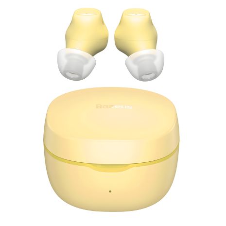 Канаркові навушники BASEUS Encok TWS WM01 |5H, BT5.0, 40mAh/300mAh| (NGWM01) Канаркові навушники BASEUS Encok TWS WM01 |5H, BT5.0, 40mAh/300mAh| (NGWM01)