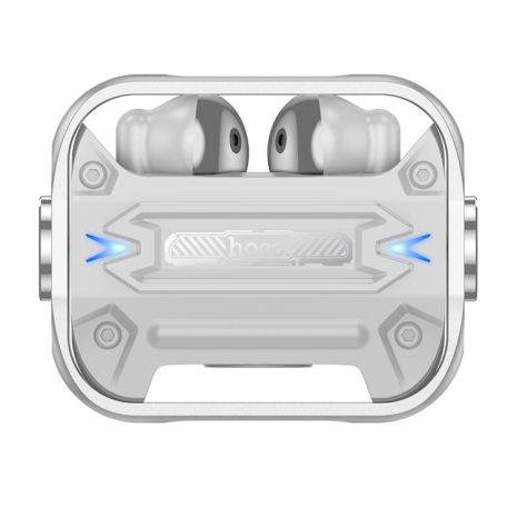 Бездротові навушники HOCO EW55 TWS gaming headset | BT5.3, 30/300mAh, 4h | silver Бездротові навушники HOCO EW55 TWS gaming headset | BT5.3, 30/300mAh, 4h | silver
