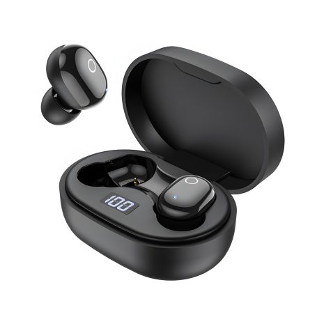 Меннер TWS навушники Borofone BW06 |BT5.1, 30/300mAh, 4h| чорні