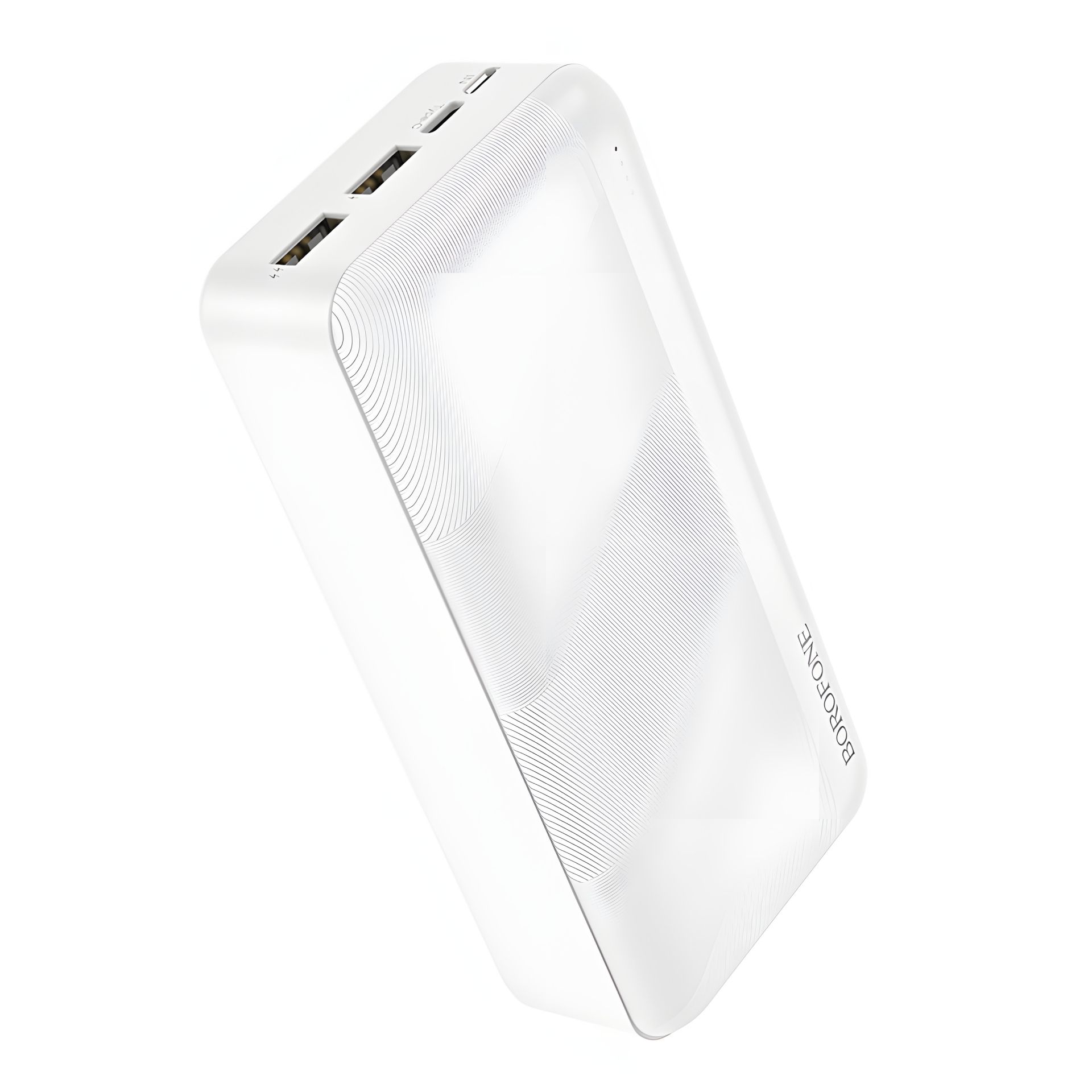 Повербанк Borofone BJ27B (30000 mAh / Out: 2USB 5V * 2.1A / In: Type-C, micro-USB) LED indicator, white Повербанк Borofone BJ27B (30000 mAh / Out: 2USB 5V * 2.1A / In: Type-C, micro-USB) LED indicator, white