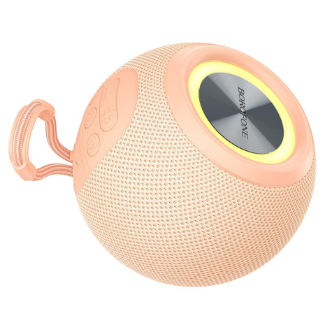 Портативна колонка BOROFONE BR23 Sound ripple sports BT5.1, AUX, USB, TF, FM, 5W, 3h speaker Pink