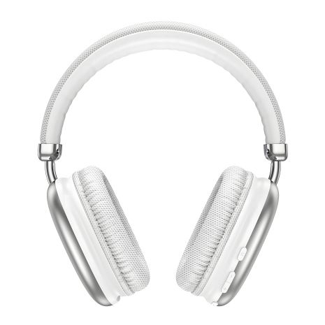 Навушники Безпровідні HOCO W35 Max, ANC, BT5.3, AUX, TF, 800mAh, 90h, срібний Навушники Безпровідні HOCO W35 Max, ANC, BT5.3, AUX, TF, 800mAh, 90h, срібний