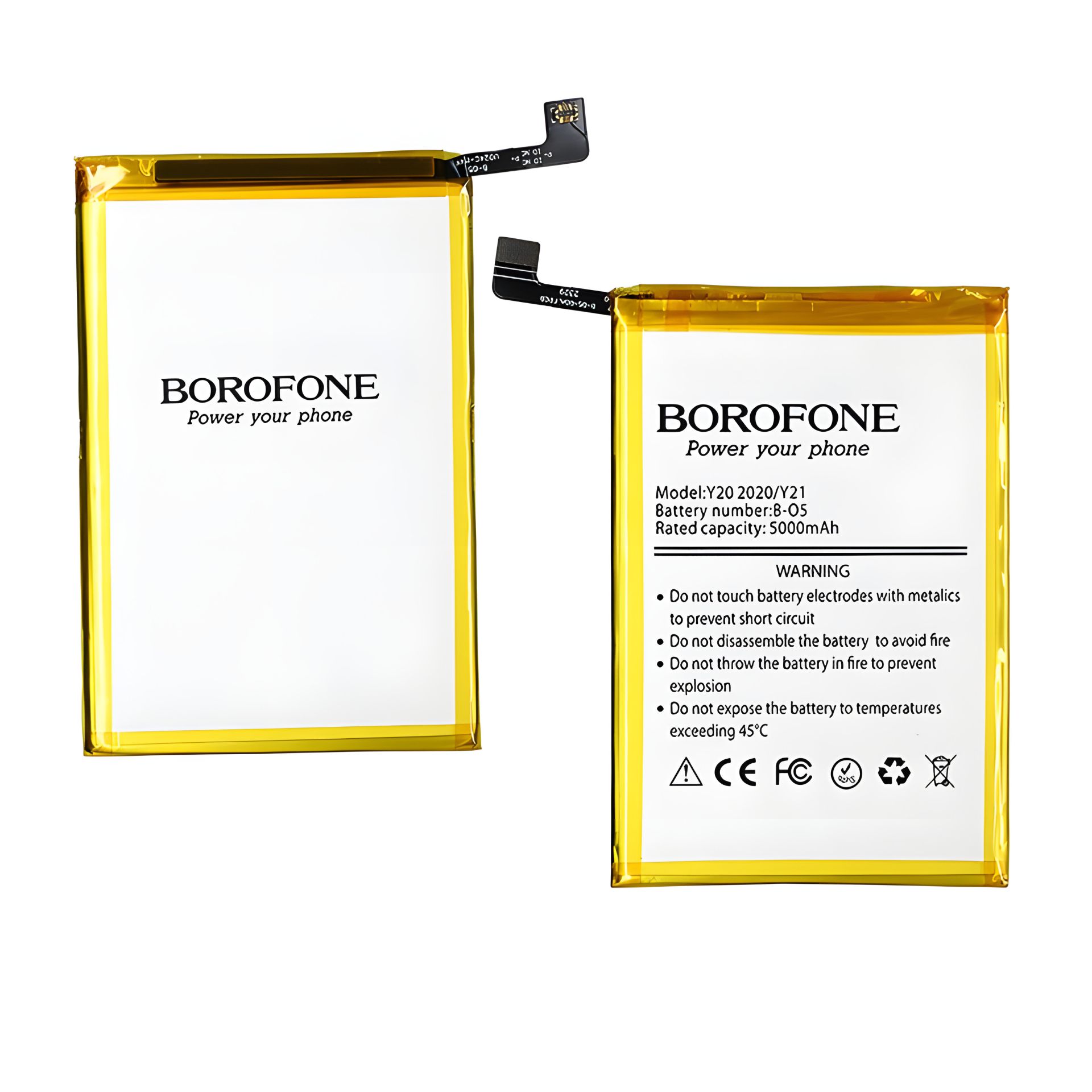 Vivo Y20 (2020)/Y30 Аккумулятор для Borofone B-O5 Vivo Y20 (2020)/Y30 Аккумулятор для Borofone B-O5