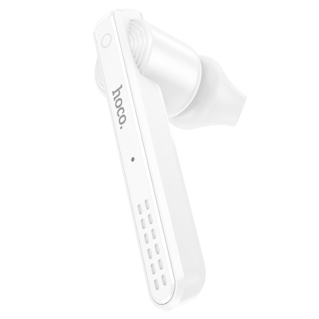 Блютуз-гарнитура HOCO E61 Gorgeous business BT headset |BT5.1, 6h, L/R Ears| white Блютуз-гарнитура HOCO E61 Gorgeous business BT headset |BT5.1, 6h, L/R Ears| white