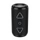 Чорна спортивна акустика Borofone BR37 BT Noble плеєр |BT5.3, USB/TF/FM/AUX, TWS, 5Wx2, 2h