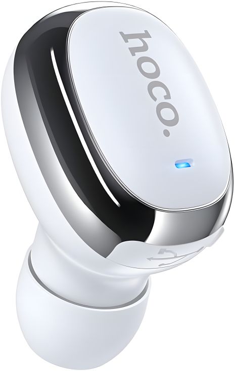 Mia міні Bluetooth-гарнітура HOCO E54, 4h, 40mAh біла