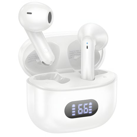 True Wireless Навушники BOROFONE BW53 Elegant BT White