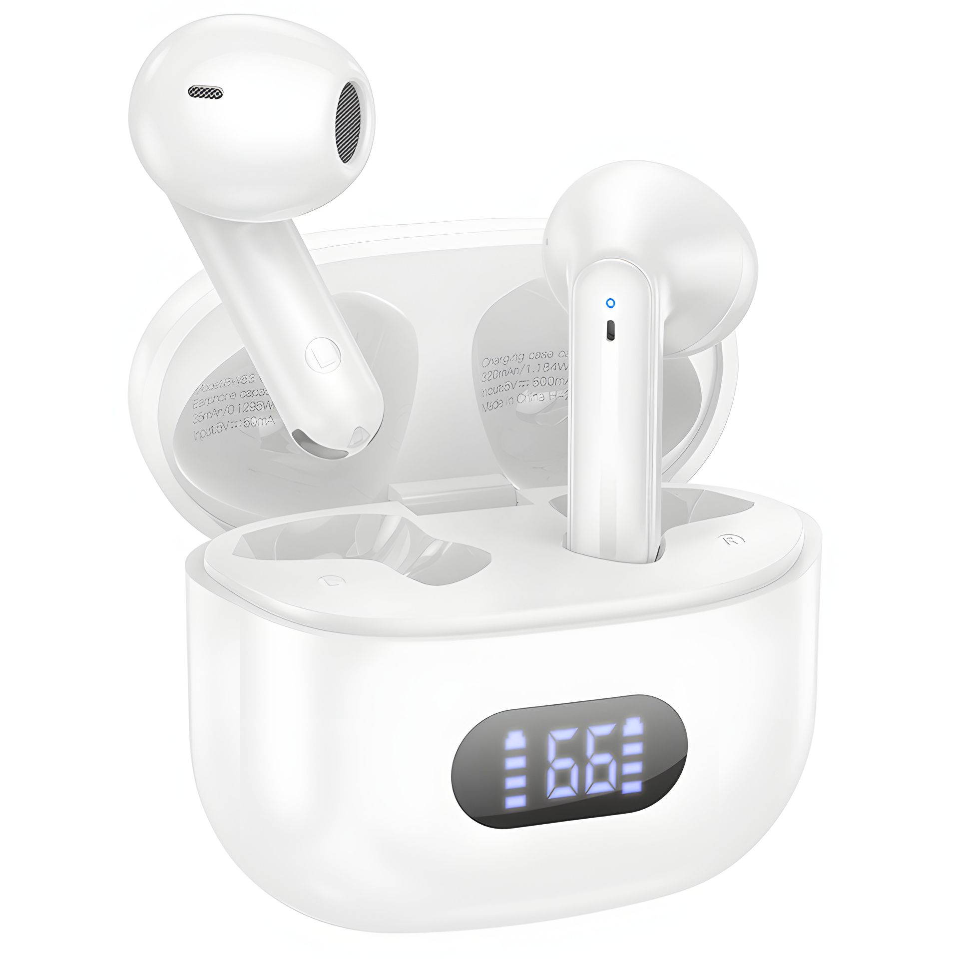 Наушники BOROFONE BW53 Elegant беспроводная BT гарнитура Белая Наушники BOROFONE BW53 Elegant беспроводная BT гарнитура Белая