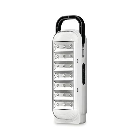 Портативная светодиодная лампа DP LED-713 на аккумуляторе 1300mAh, 21 LED, 800Lm, 2.1W, белая
