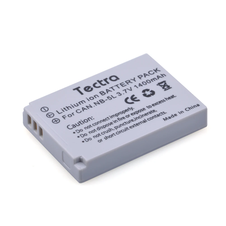 Аккумулятор для Canon NB-5L Tectra 1400 mAh (S100V S110 SX200 SX210 SX220 SX230) Аккумулятор для Canon NB-5L Tectra 1400 mAh (S100V S110 SX200 SX210 SX220 SX230)