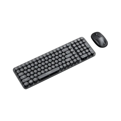 Бездротова Клавіатура та Миша TWolf TF350, 2.4G, 800-1600DPI, Black