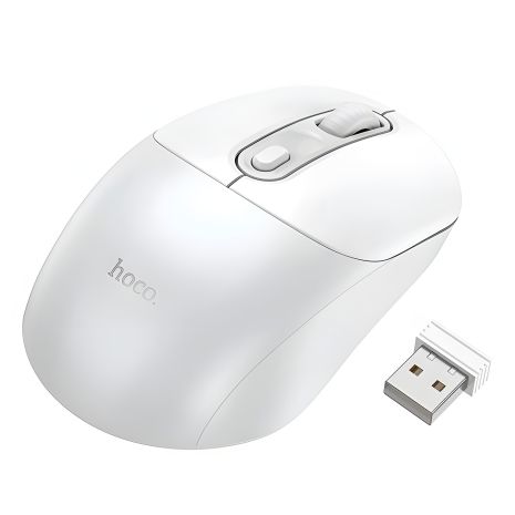 Hoco GM28 Wireless Миша | 800-1200-1600 dpi | white