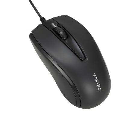 Миша USB Чорна TWolf V13