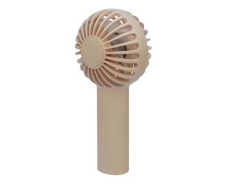 GXQC DC03 Вентилятор портативний бездротовий ручний на акумуляторі 1200 mAh Type-C beige