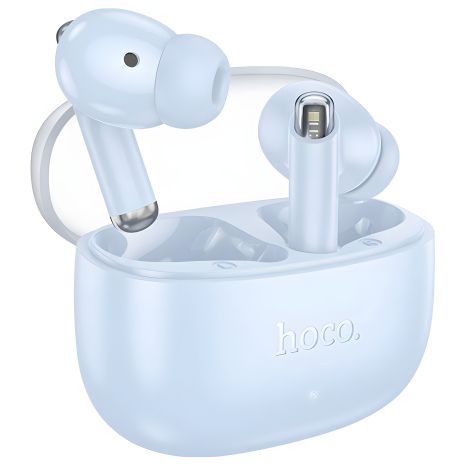 TWS наушники беспроводные вакуумные Hoco EQ12 blue