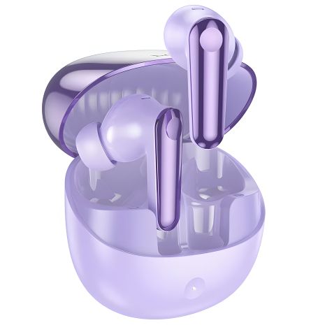 Hoco EQ11 Бездротові TWS навушники, BT5.3, 40mAh, 400mAh, 7h, 35h, вакуумні, purple