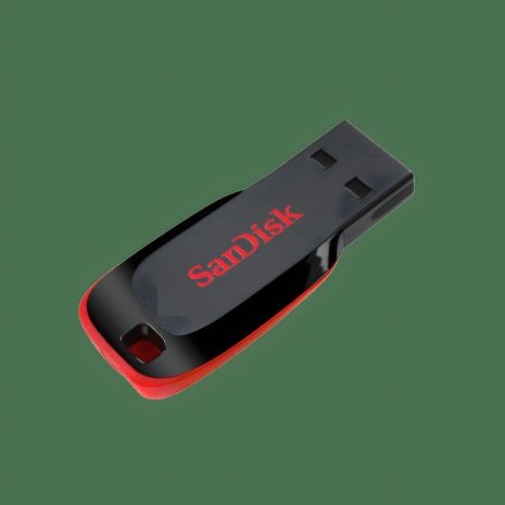 Flash SanDisk USB 2.0 Cruzer Blade 128Gb Black/Red