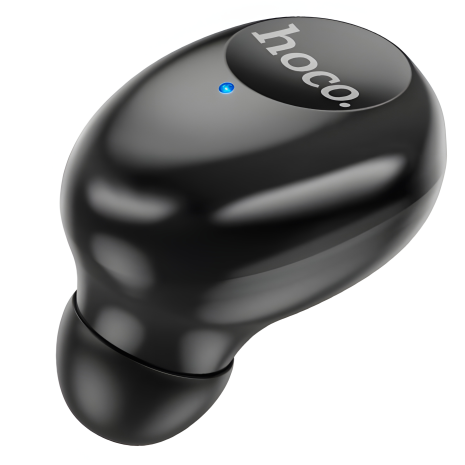 HOCO E64 Mini BT Headset | BT5.3, 10/100h, 50mAh | Black Bluetooth гарнітура HOCO E64 Mini BT Headset | BT5.3, 10/100h, 50mAh | Black Bluetooth гарнітура