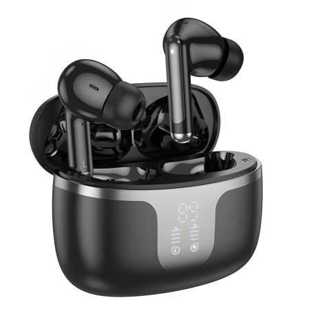 Вакуумні TWS навушники Hoco EQ10 бездротові black