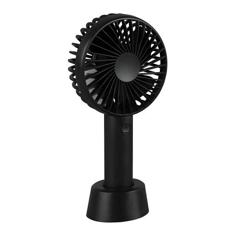 Портативний вентилятор SS-2, 5W, 800mAh, 8h, Чорний Портативний вентилятор SS-2, 5W, 800mAh, 8h, Чорний