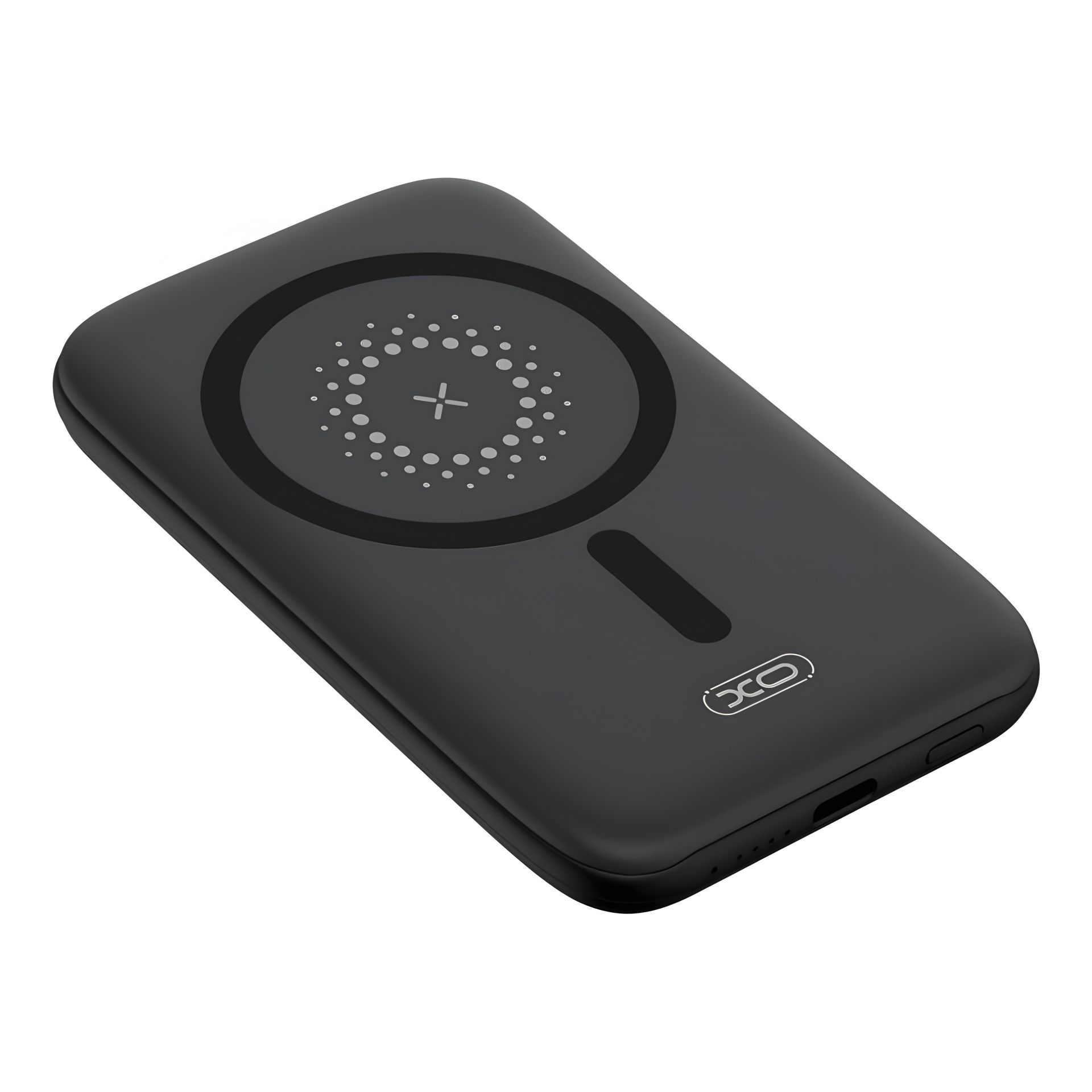 Черный XO PR153 PD20W Магнитный беспроводной Повербанк 15W Type-C 5000 мАч Черный XO PR153 PD20W Магнитный беспроводной Повербанк 15W Type-C 5000 мАч