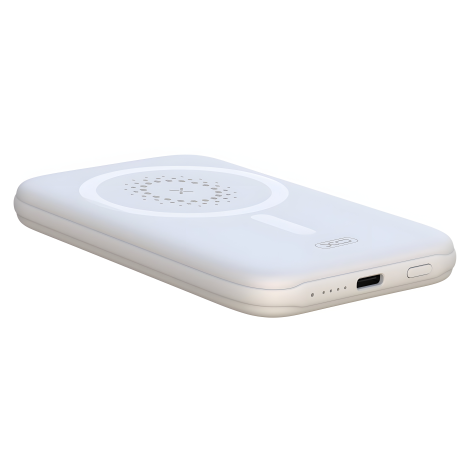 Магнітний Power Bank XO PR153 PD20W 15W Type-C 5000mAh Білий