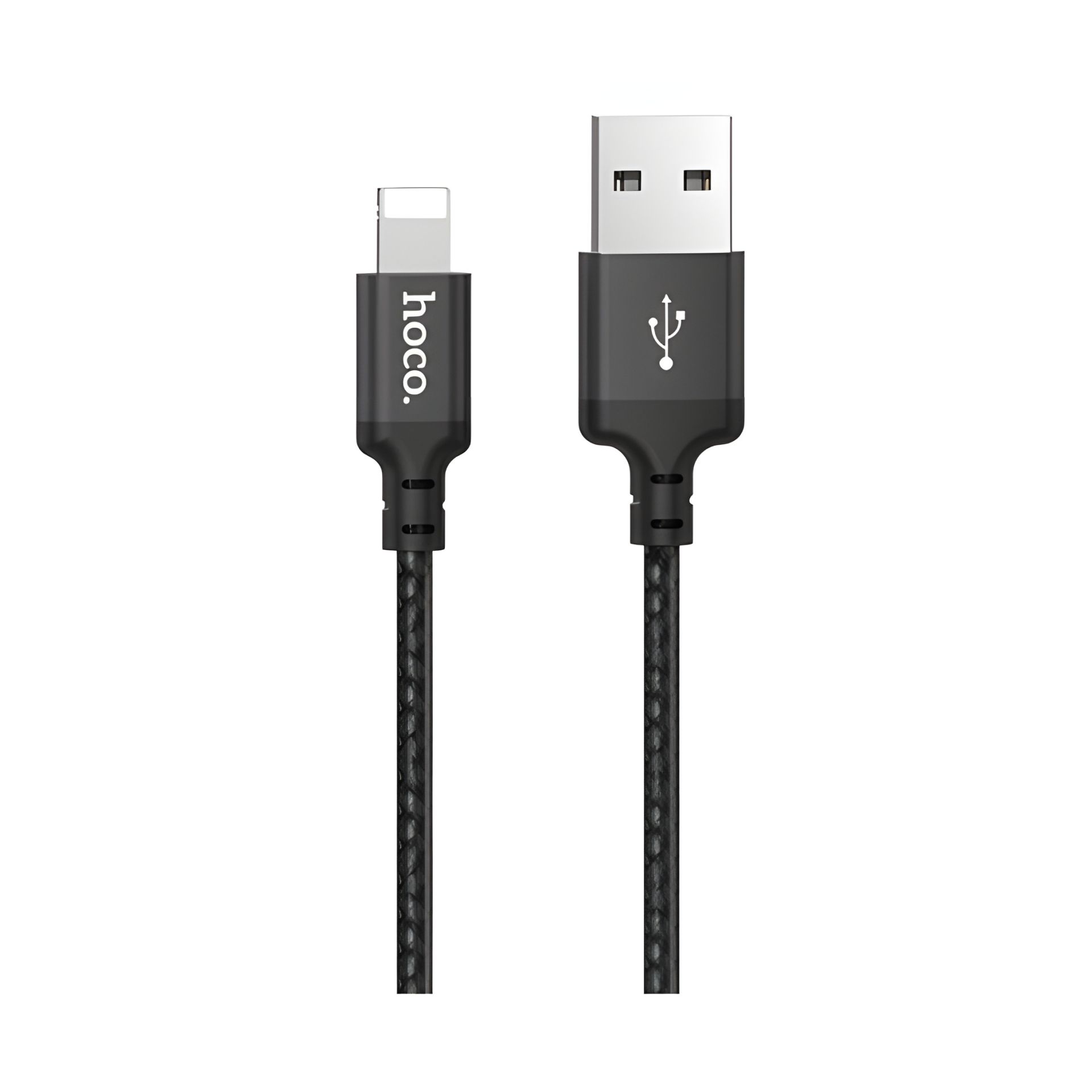 Чорний кабель Hoco X96 USB to Lightning 1m Чорний кабель Hoco X96 USB to Lightning 1m