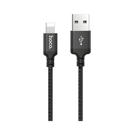Кабель Hoco X96 чорний USB до Lightning 1m
